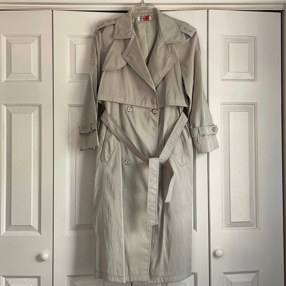 80s Trench Coat